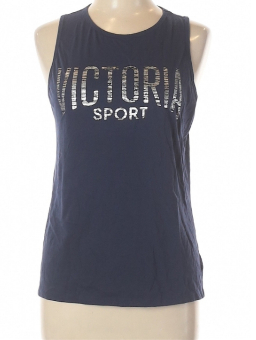 Victoria Sport Navy Blue Active Tank Top Size L EUC